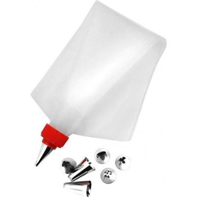 Kit Confeiteiro Forma De Silicone Cupcake, Bicos E Saco De Confeitar - Yazi