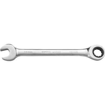Chave Combinada Com Catraca 10 Mm, Aço Cromo Vanádio Cromado E Polido, St43203st, Sata