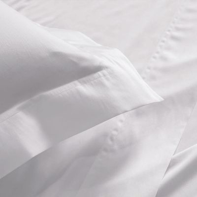 Jogo De Cama Queen Altenburg 4 Peças Cetim De Tencel Branco