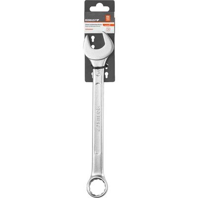Chave Combinada 24 Mm, Aço Especial, Niquelado E Cromado, S09100240 3370046, Robust Ostenvonder