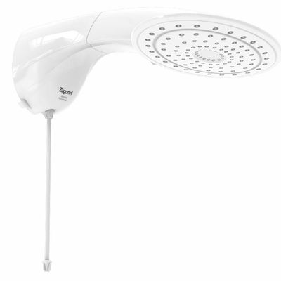 Ducha Eletrônica Optima 7700 Watts 220 Volts Branco Dopel77220br03 Zagonel Ducha 7700w 220v Opti