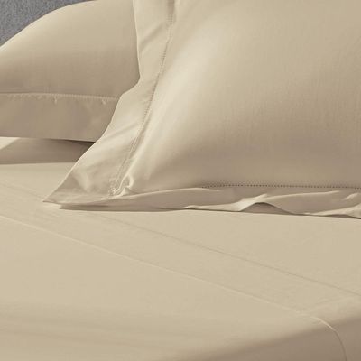 Jogo De Cama King Altenburg Cetim 300 Fios Marrom