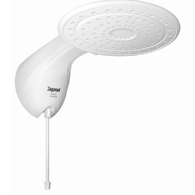 Ducha Eletrônica Optima 7700 Watts 220 Volts Branco Dopel77220br03 Zagonel Ducha 7700w 220v Opti