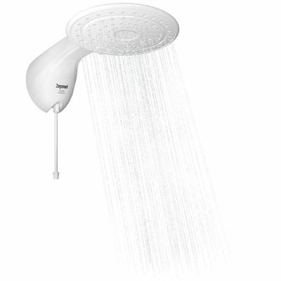 Ducha Eletrônica Optima 7700 Watts 220 Volts Branco Dopel77220br03 Zagonel Ducha 7700w 220v Opti