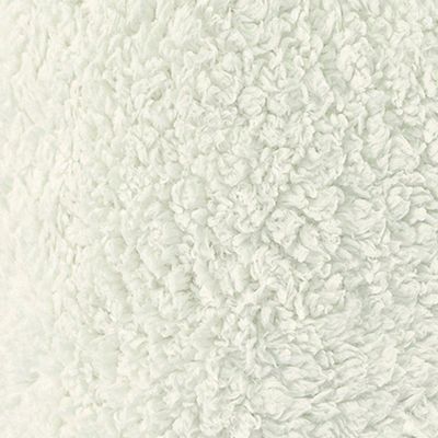Capa De Almofada Decorativa Alasca 1 Peça Tecido Manta Sherpa 180g/m² 100% Poliéster - Marfim