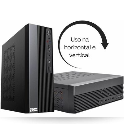 Computador Tob Slim Compacto Intel Core I5 Ssd 240gb Memória 8gb Windows 10 Trial Desktop Pc Cpu