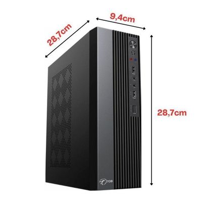 Computador Tob Slim Compacto Intel Core I5 Ssd 240gb Memória 8gb Windows 10 Trial Desktop Pc Cpu