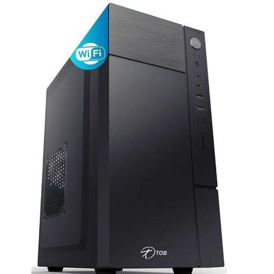 Computador Tob Intel Core I3 Com Rede Sem Fio Ssd 240gb Memória 8gb Windows 10 Trial Desktop Pc Cpu