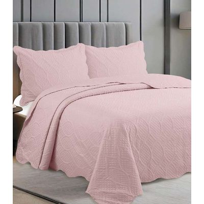 Colcha Flow King Camesa Rosa UN / Rosa