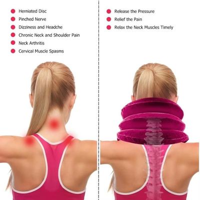 Suporte Pescoco Colar Cervical Almofada Inflavel