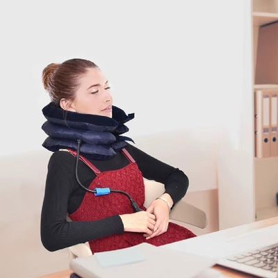 Suporte Pescoco Colar Cervical Almofada Inflavel