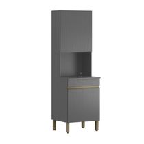 Paneleiro Para Microondas 2 Portas Line Gris-gris - Ssx Multicoisas