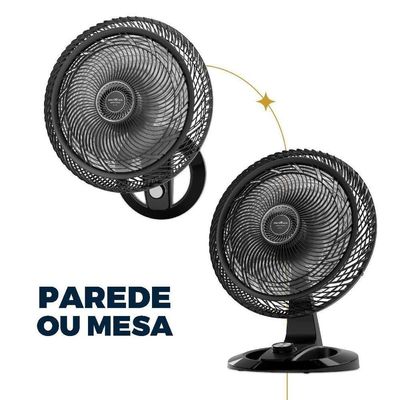 Ventilador 2 Em 1 Britânia Maxx Force 8 Pás 230W BVT50T 110V