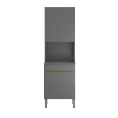 Paneleiro Para Microondas 2 Portas Line - Ssx Multicoisas Gris-gris