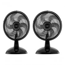 Kit 2 Ventilador De Mesa Britânia Bvt47 6p 40cm 110V