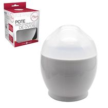 Kit 2 Formas Para Cozinhar Ovos No Micro-ondas Recipiente Para Omelete Vapor Cozinha Prática