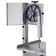 Serra Fita De Bancada Com Moedor Malta Mesa Inox Branca Lâmina 181cm Motor 1-2 Cv Bivolt