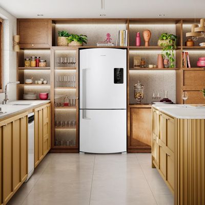 Refrigerador Brastemp BRE85 591L Frost Free Inverse Branca Branco / 110