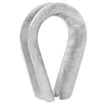 Anilha/sapatilho Para Cabo De Aço, 15,90 Mm - 5/8, Vonder Ostenvonder