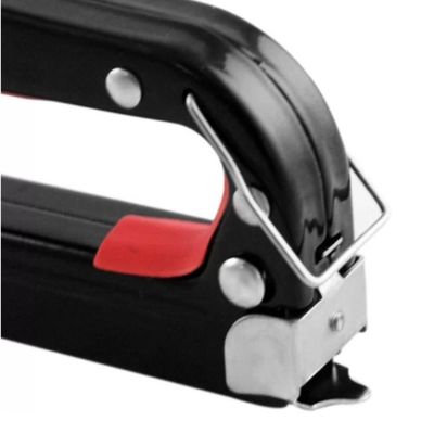 Kit Grampeador Pinador Tapeceiro Profissional Maleta Kit Completo 4 A 14mm 300 Grampos Pregos
