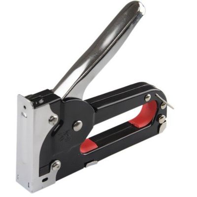 Kit Grampeador Pinador Tapeceiro Profissional Maleta Kit Completo 4 A 14mm 300 Grampos Pregos