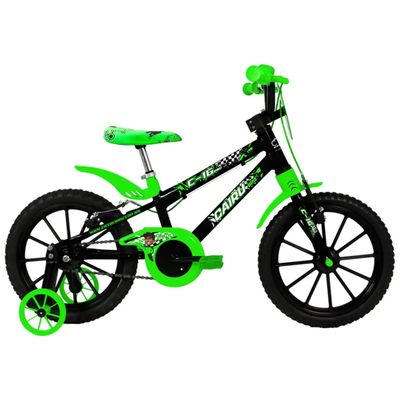 Bicicleta  ARO16 Cairu C-16 PRO MTB ABS MASC - 320234 Preto / Verde