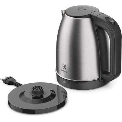Chaleira Eletrica Electrolux Efficient 1,8L EEK10 - 5011AIBR508PRETO/INOX220 VOLTS