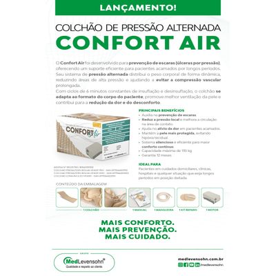 Colchão Pneumático ConfortAir Medlevensohn 110v