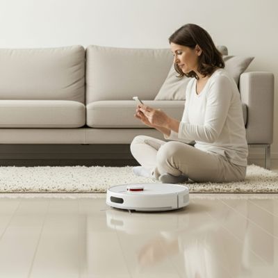 Xiaomi Robô Aspirador de Pó Inteligente S40C Bivolt