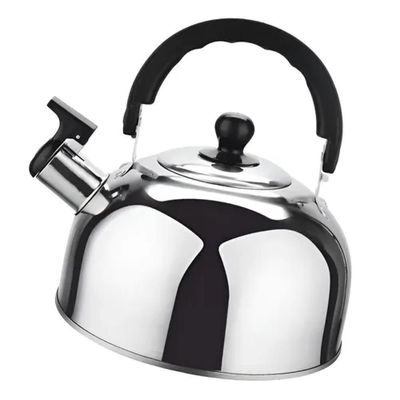 Chaleira Inox Com Apito E Alça Térmica 1,5 Litros