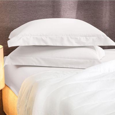 Lençol Com Elástico Casal Altenburg Algodão Lux 200 Fios Branco