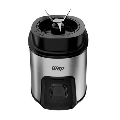 Liquidificador Portátil Wap Blender Go WBG600 600ml 300W 2 Copos Squeeze Preto Inox Inox / 220