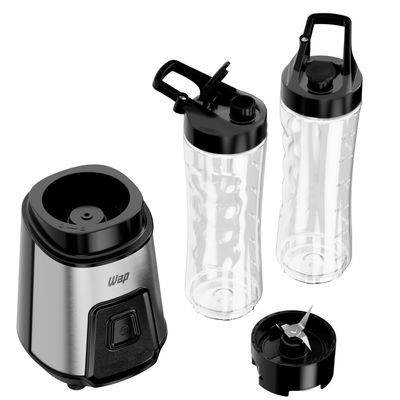 Liquidificador Portátil Wap Blender Go WBG600 600ml 300W 2 Copos Squeeze Preto Inox Inox / 220