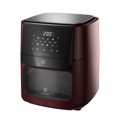 Air Fryer Oven Electrolux por Rita Lobo 12L Digital Vermelha Escura Experience 1700W (EAF86) 127V