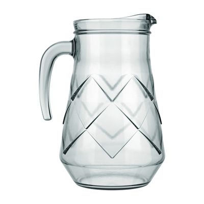 Jarra de Vidro Nadir Maracatu Incolor 1,56L UNICA