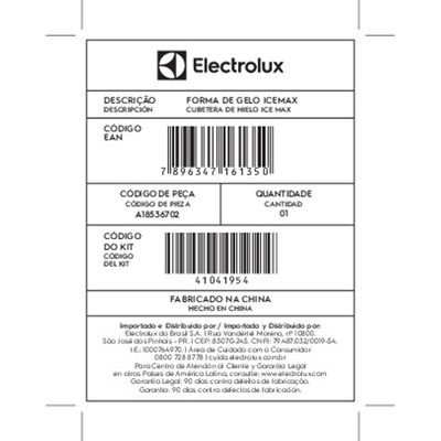 Ice Max Completo para Refrigerador Electrolux Não se aplica