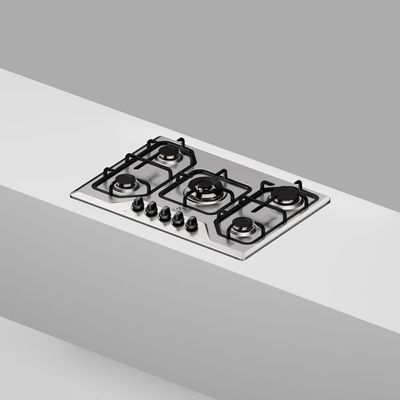Cooktop 5 Bocas a Gás Electrolux Inox Experience Multi Chama e Grade Ferro Fundido (KE5XC) Bivolt