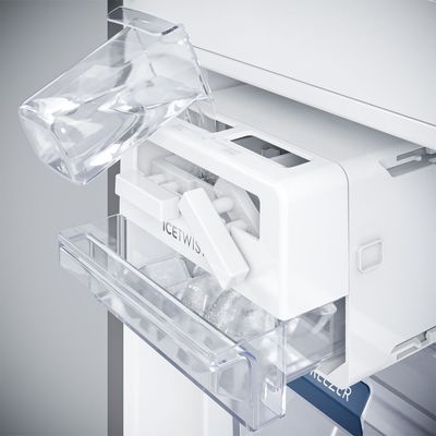 Geladeira Electrolux Frost Free Inverter 590L AutoSense 3 Portas Cor Inox Look (IM8S) 127V