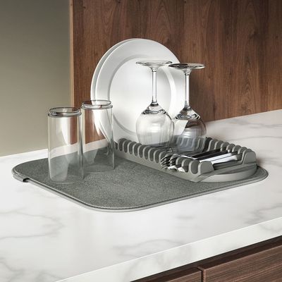 Escorredor de Louças Electrolux Top Dry com Tapete de Microfibra Dobrável Não se aplica