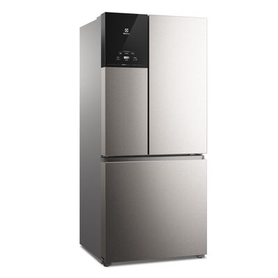 Geladeira Electrolux Frost Free Inverter 590L AutoSense 3 Portas Cor Inox Look (IM8S) 127V