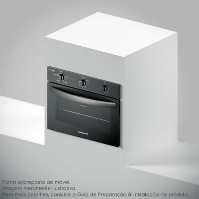 Forno de Embutir Elétrico Continental 50L com TOPLimpaFácil (OC4EM) 127V