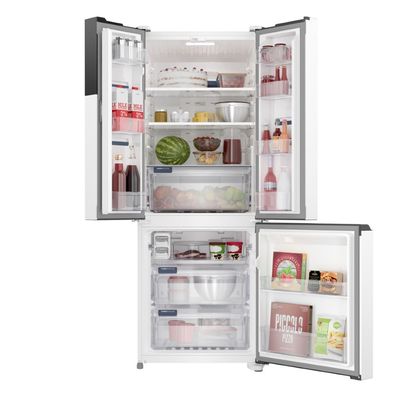 Geladeira Electrolux Frost Free Inverter 480L Efficient AutoSense 3 Portas Branca (IM7) 127V