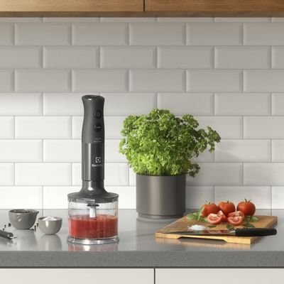 Mixer 3 em 1 Electrolux Preto 400W com Tecnologia TruFlow (EIB10) 127V