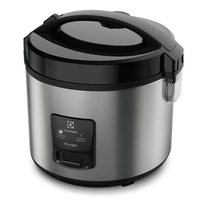 Panela de Arroz Elétrica Electrolux por Rita Lobo 3,5L Preta Efficient 2 em 1 (ERC20) 127V