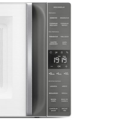 Micro-ondas Electrolux 36L Branco Efficient com Descongelamento Assistido (ME36B) 127V