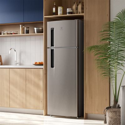 Geladeira Electrolux Frost Free 320L Duplex Inox Look (TF38S) 127V