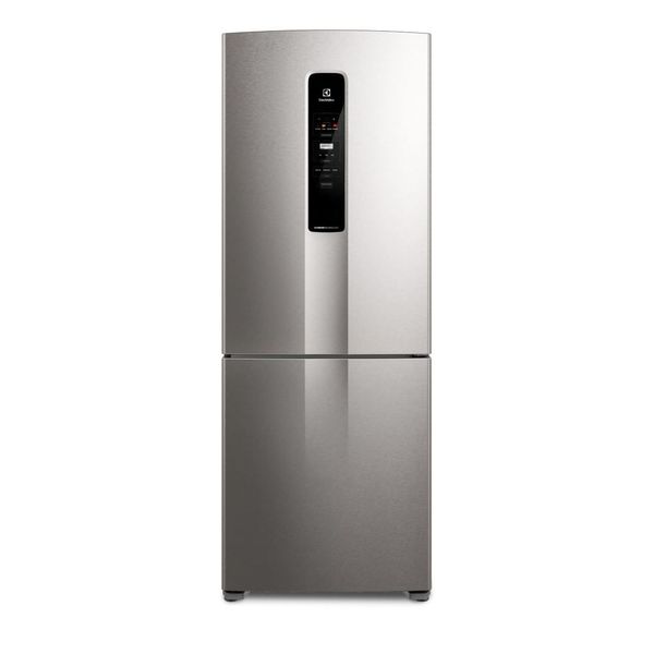 Geladeira Electrolux Frost Free Inverter 490L Efficient com AutoSense Inverse Inox Look (IB7S) 127V