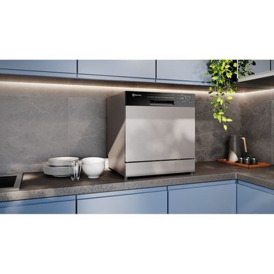 Lava-Louça Electrolux 8 Serviços Inox com Programa Lava & Seca 50 min (LS08E) 127V