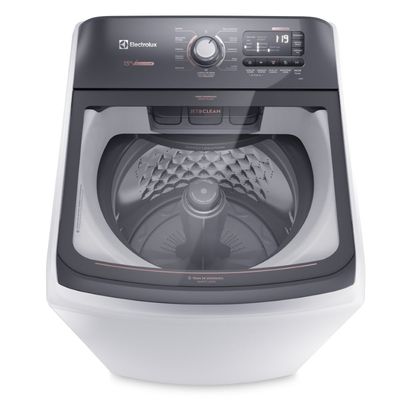 Máquina de Lavar 15kg Electrolux Premium Care com Cesto Inox. Jet&Clean e Time Control (LEC15) 127V