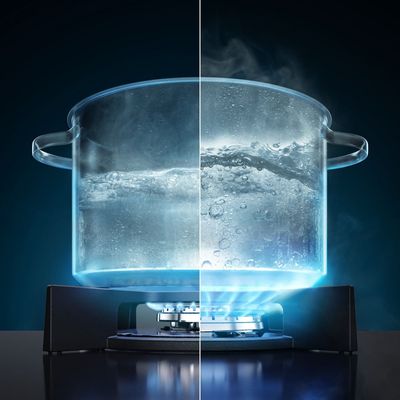 Cooktop 5 Bocas a Gás Electrolux Mesa Vidro Experience ChamaPrecisa e Multi Chama (KE5GC) Bivolt